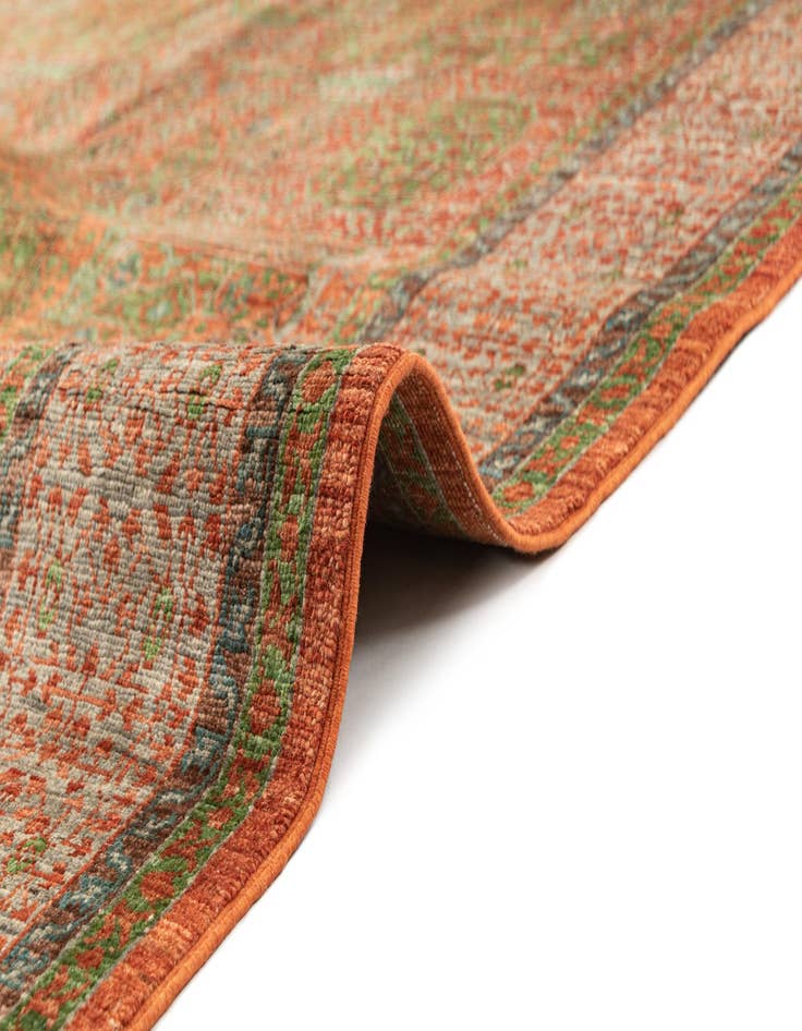 Detail image of  4' 10 x 6' 11  Hand Knotted Amina Rug