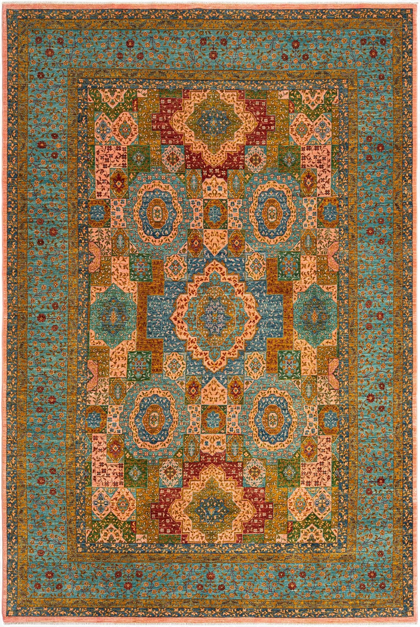  6' 6 x 9' 11 Amina Wool Rug