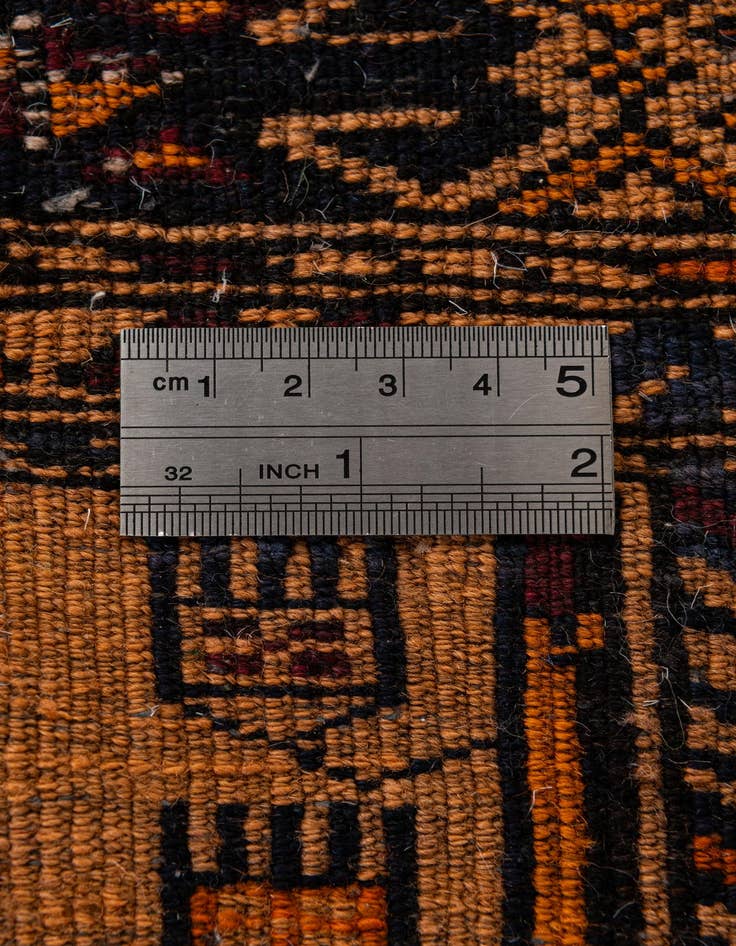 Detail image of  3' 3 x 4' 11  Hand Knotted Anatolian Oriental Wool Rug