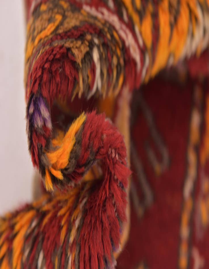 Detail image of  3' 6 x 5'  Hand Knotted Anatolian Wool Rug