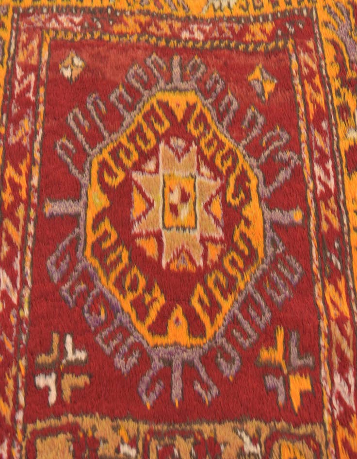 Detail image of  3' 6 x 5'  Hand Knotted Anatolian Wool Rug