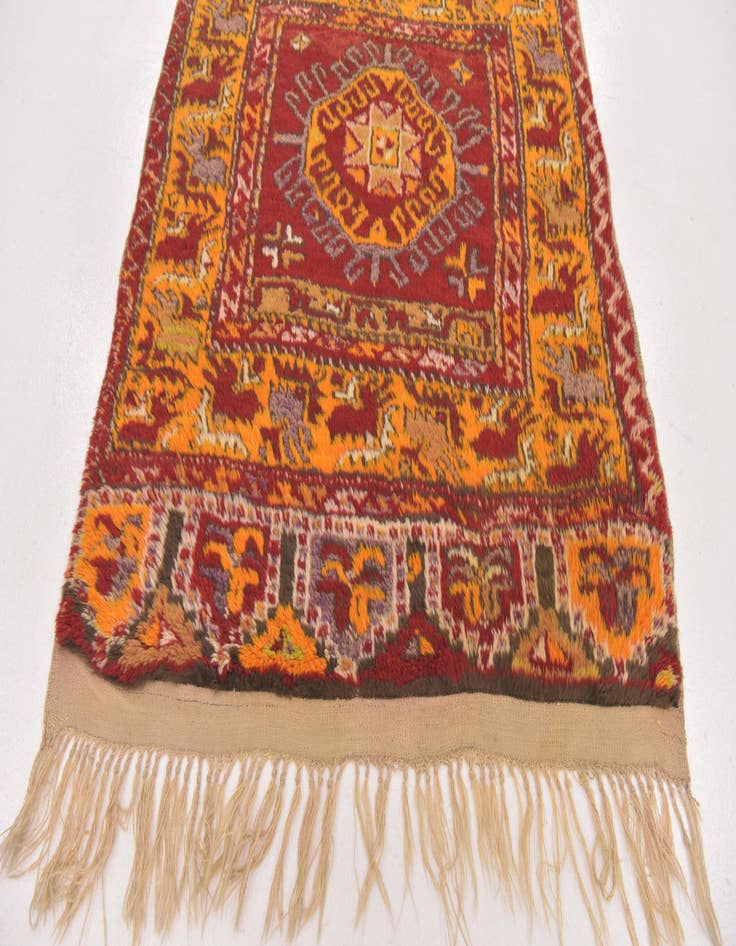 Detail image of  3' 6 x 5'  Hand Knotted Anatolian Wool Rug