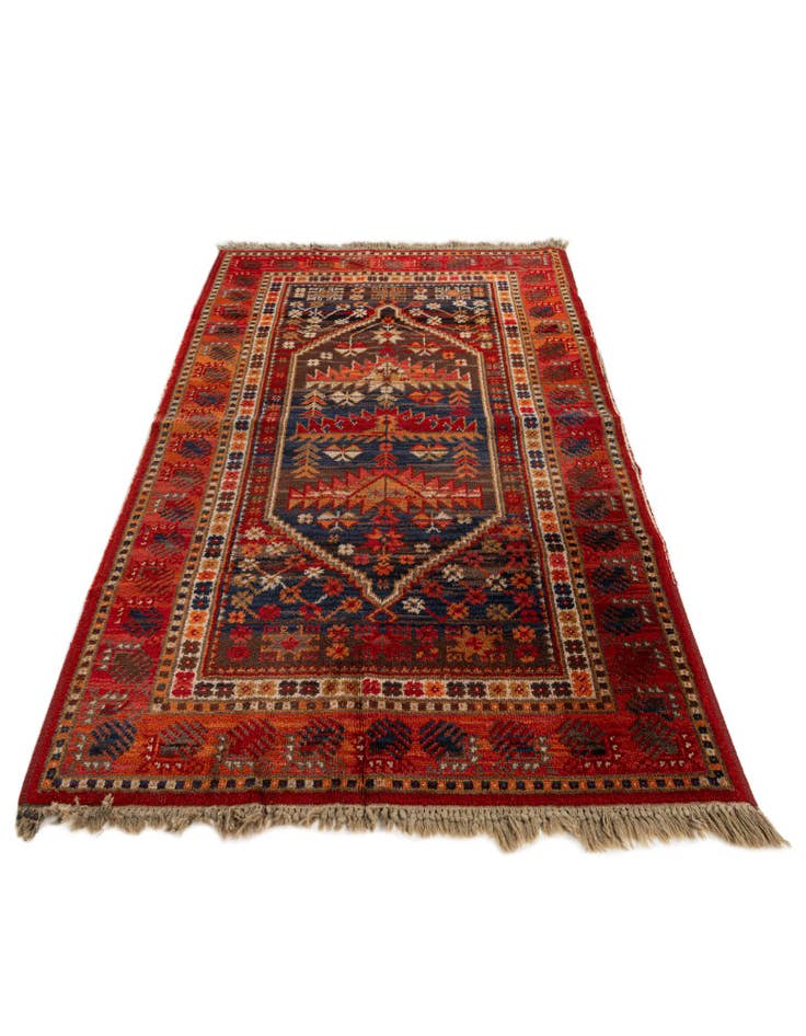 Detail image of  2' 10 x 5' 1  Hand Knotted Anatolian Wool Rug