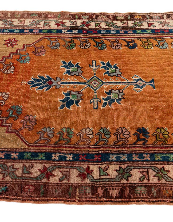 Detail image of  2' 10 x 3' 10  Hand Knotted Anatolian Wool Rug