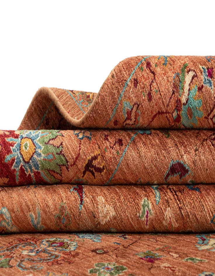 Detail image of  6' 9 x 9' 6 Ariana Ziegler Wool Rug