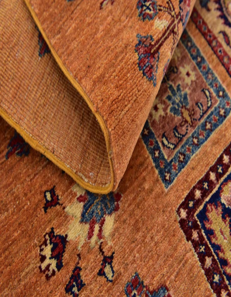 Detail image of  5' 2 x 6' 8  Hand Knotted Ariana Ziegler Rug