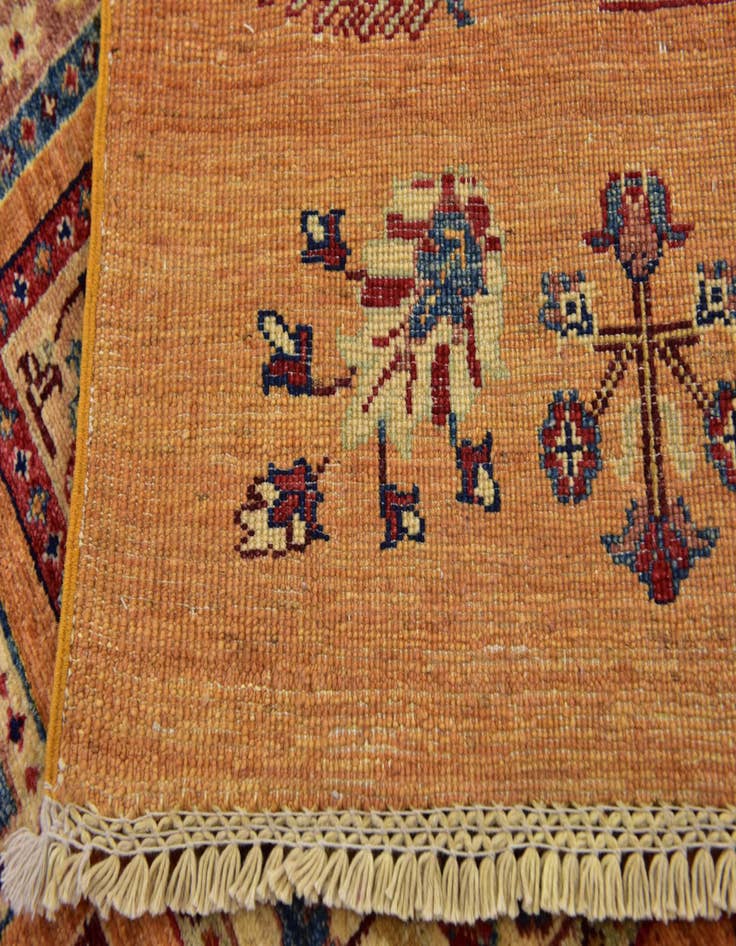 Detail image of  5' 2 x 6' 8  Hand Knotted Ariana Ziegler Rug