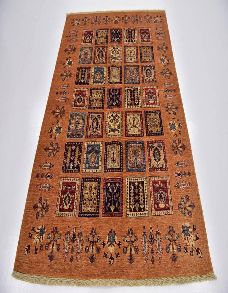 Detail image of  5' 2 x 6' 8  Hand Knotted Ariana Ziegler Rug