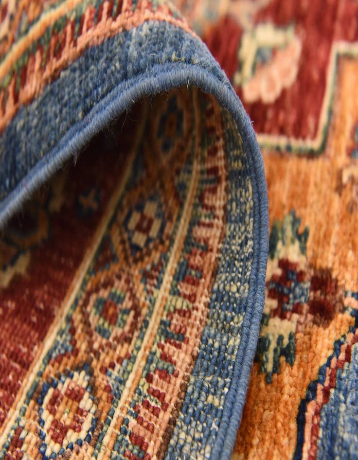 Detail image of  5' 7 x 7' 11  Hand Knotted Ariana Ziegler Oriental Rug