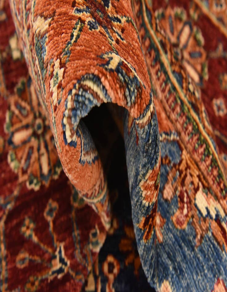 Detail image of  5' 7 x 7' 11  Hand Knotted Ariana Ziegler Oriental Rug