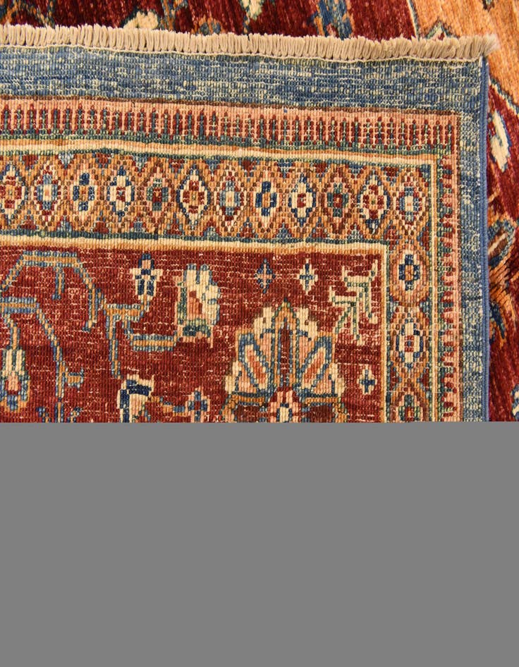 Detail image of  5' 7 x 7' 11  Hand Knotted Ariana Ziegler Oriental Rug