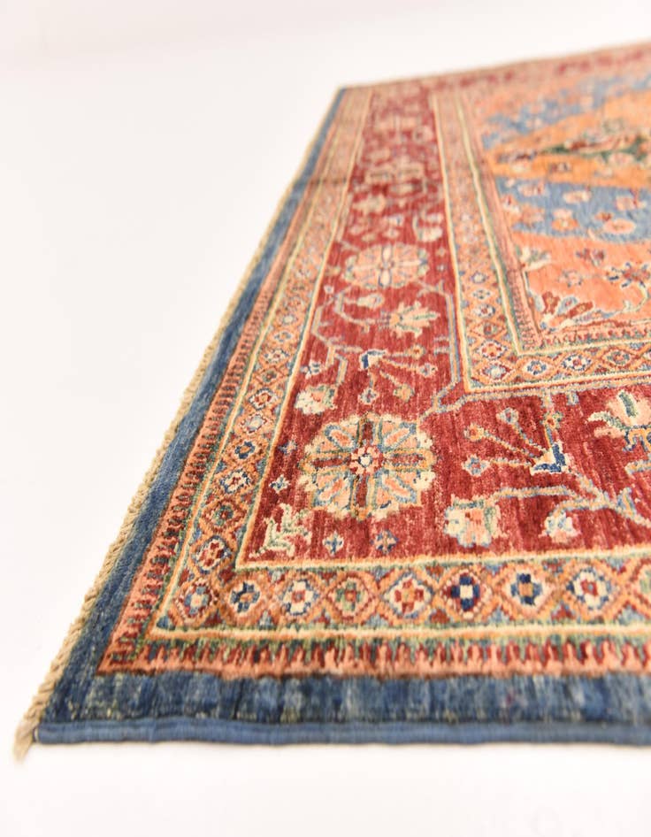 Detail image of  5' 7 x 7' 11  Hand Knotted Ariana Ziegler Oriental Rug