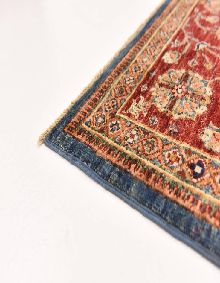 Detail image of  5' 7 x 7' 11  Hand Knotted Ariana Ziegler Oriental Rug