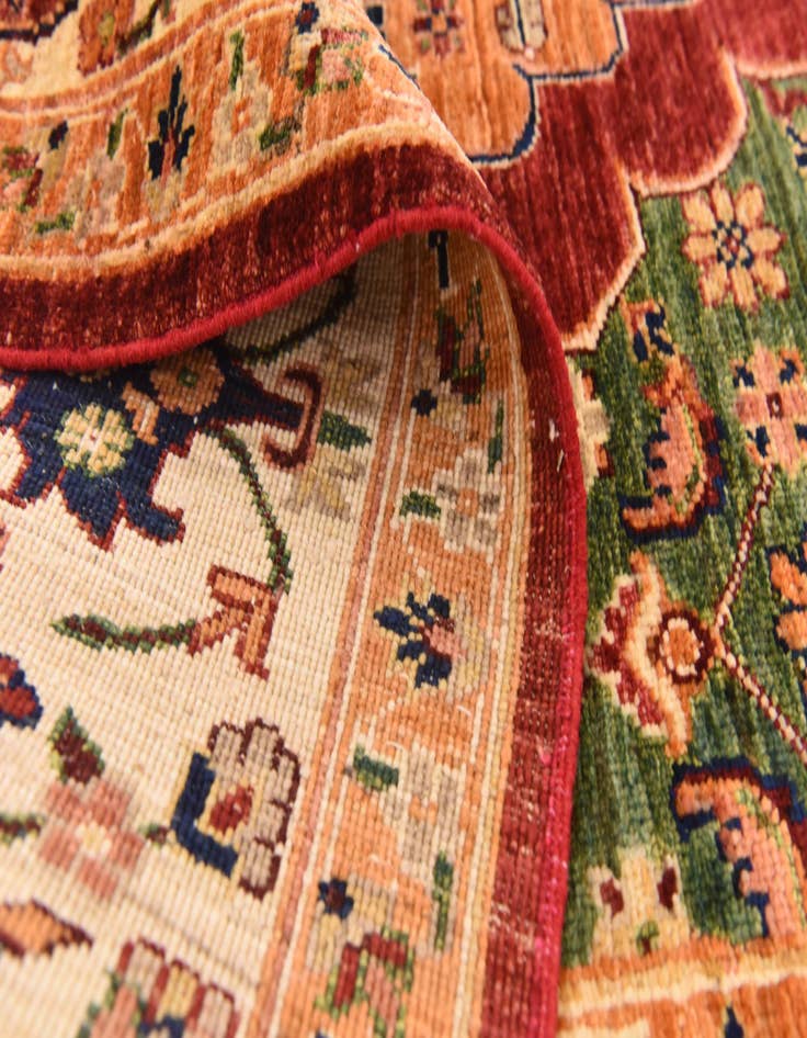 Detail image of  5' 10 x 8' 2  Hand Knotted Ariana Ziegler Rug