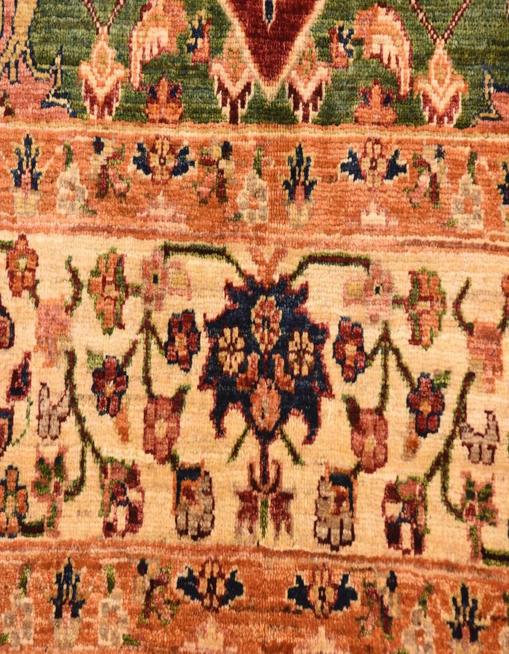 Detail image of  5' 10 x 8' 2  Hand Knotted Ariana Ziegler Rug