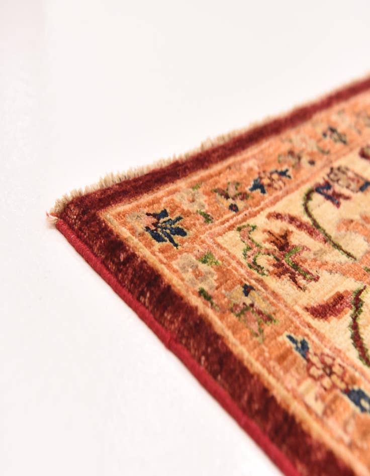 Detail image of  5' 10 x 8' 2  Hand Knotted Ariana Ziegler Rug