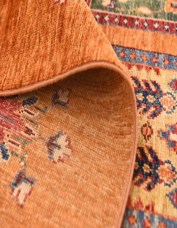 Detail image of  7' x 10' 5  Hand Knotted Ariana Ziegler Rug