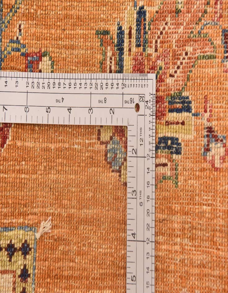 Detail image of  7' x 10' 5  Hand Knotted Ariana Ziegler Rug