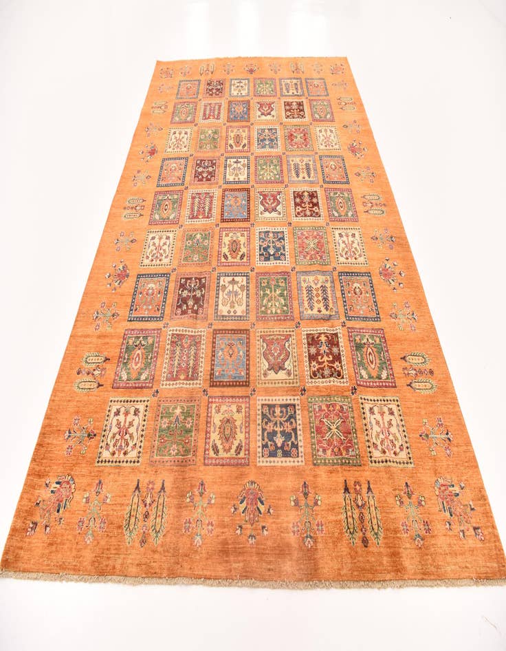 Detail image of  7' x 10' 5  Hand Knotted Ariana Ziegler Rug