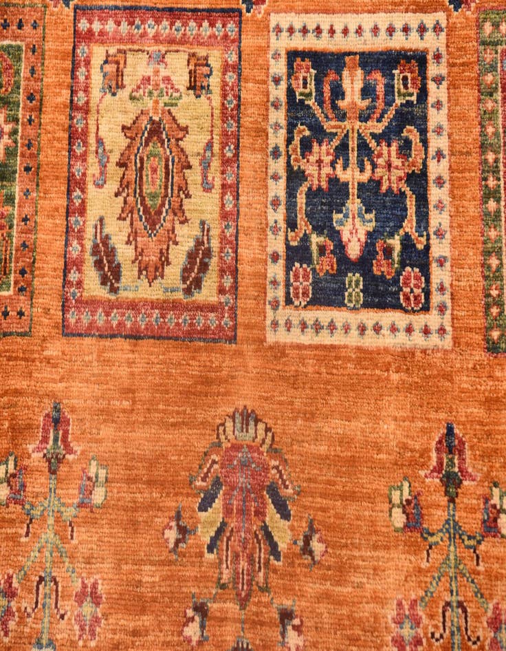 Detail image of  7' x 10' 5  Hand Knotted Ariana Ziegler Rug