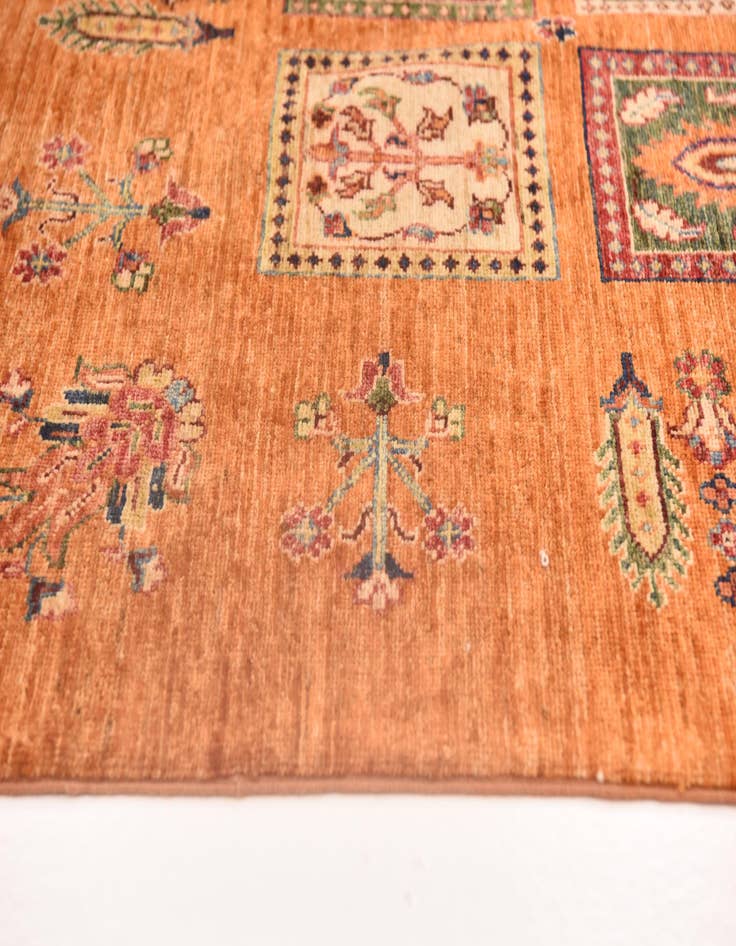 Detail image of  7' x 10' 5  Hand Knotted Ariana Ziegler Rug