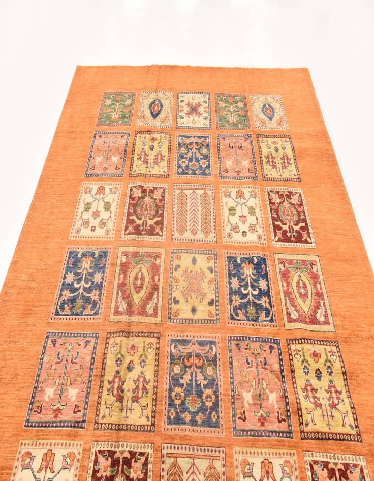 Detail image of  7' 1 x 9' 11  Hand Knotted Ariana Ziegler Rug