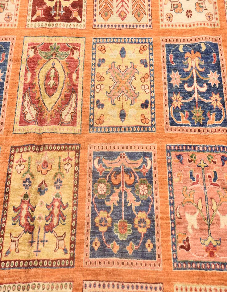 Detail image of  7' 1 x 9' 11  Hand Knotted Ariana Ziegler Rug