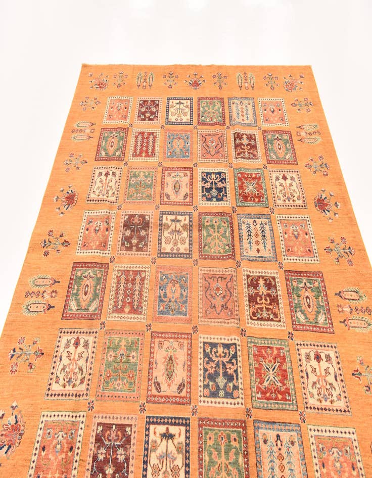 Detail image of  6' 6 x 9' 10  Hand Knotted Ariana Ziegler Rug