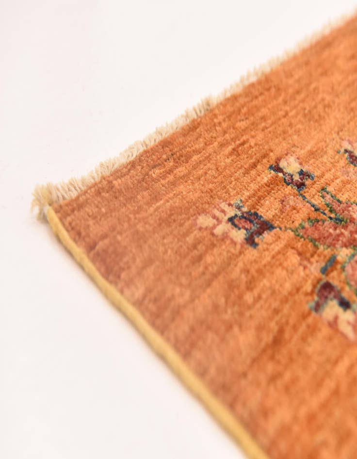 Detail image of  6' 6 x 9' 10  Hand Knotted Ariana Ziegler Rug