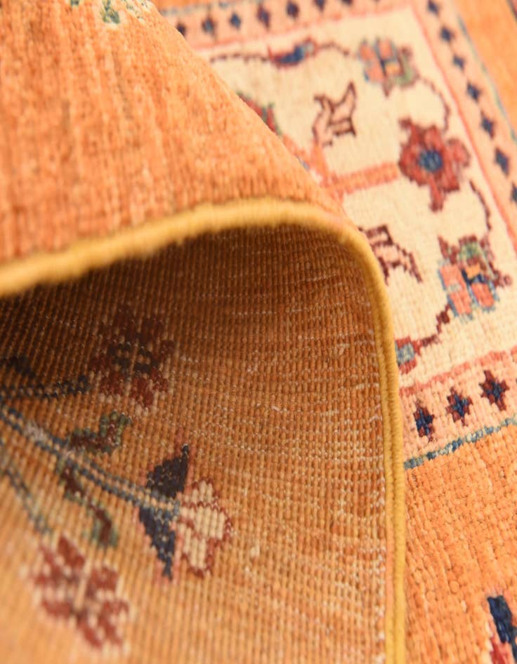 Detail image of  6' 6 x 9' 10  Hand Knotted Ariana Ziegler Rug