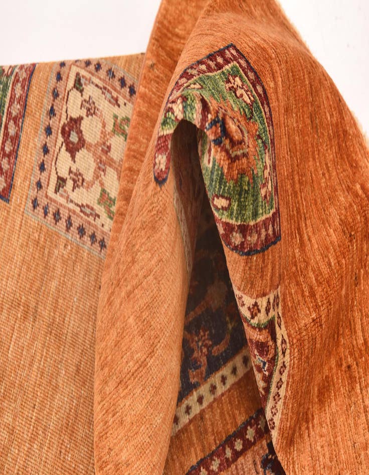 Detail image of  5' 9 x 8' 2  Hand Knotted Ariana Ziegler Rug