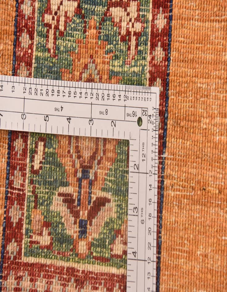 Detail image of  5' 9 x 8' 2  Hand Knotted Ariana Ziegler Rug