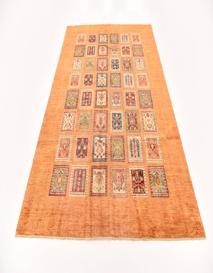 Detail image of  5' 9 x 8' 2  Hand Knotted Ariana Ziegler Rug