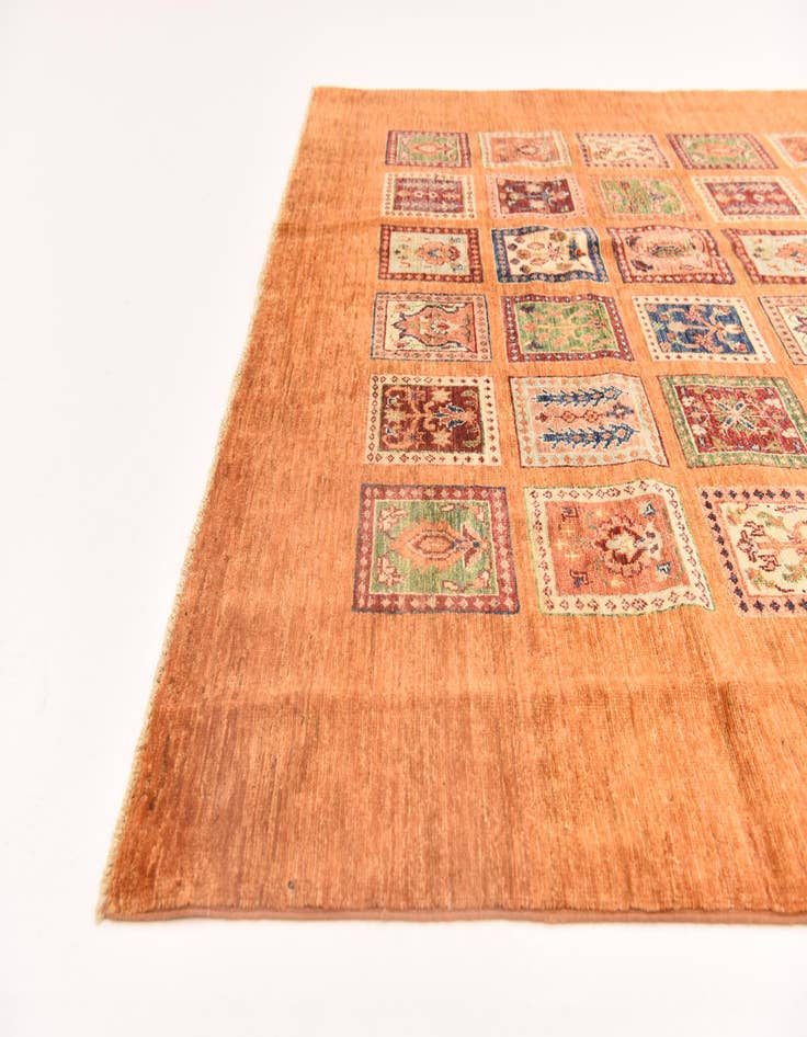 Detail image of  5' 9 x 8' 2  Hand Knotted Ariana Ziegler Rug