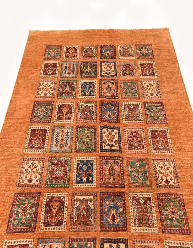 Detail image of  5' 10 x 7' 7  Hand Knotted Ariana Ziegler Rug