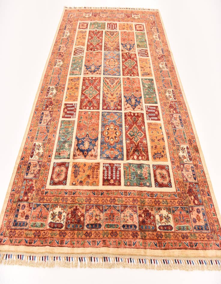 Detail image of  5' 8 x 8'  Hand Knotted Ariana Ziegler Rug