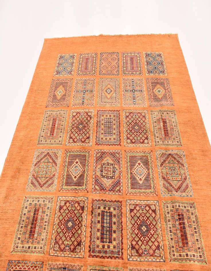 Detail image of  6' 9 x 9' 2  Hand Knotted Ariana Ziegler Rug