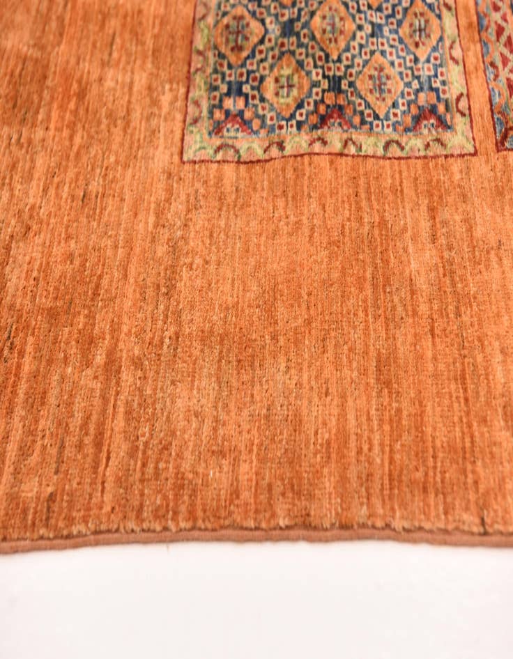 Detail image of  6' 9 x 9' 2  Hand Knotted Ariana Ziegler Rug