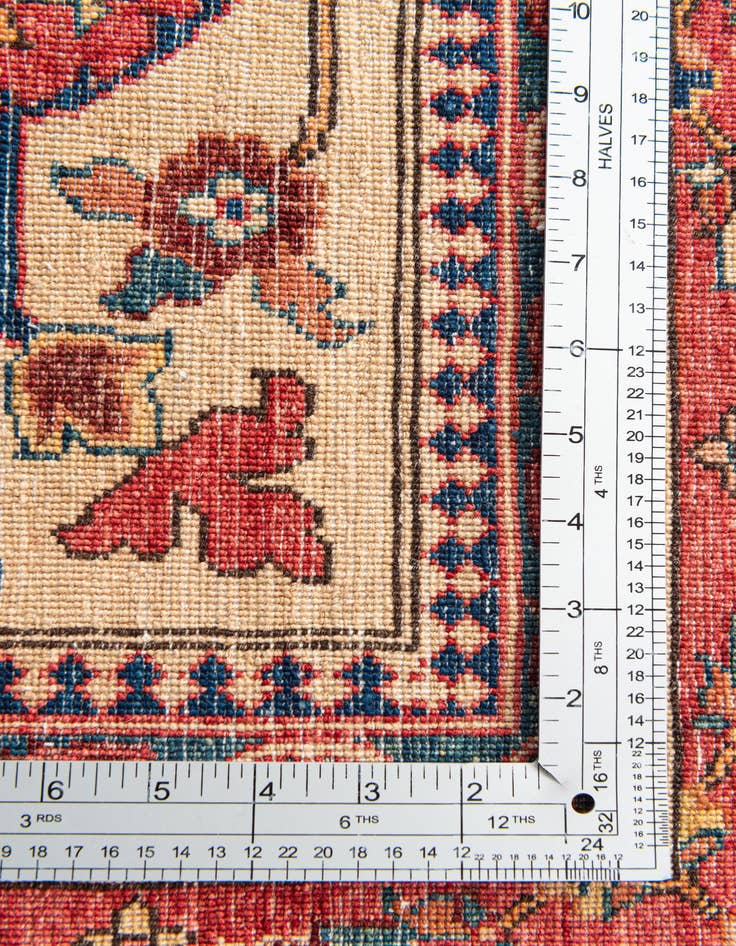 Detail image of  6' 7 x 9' 9  Hand Knotted Ariana Ziegler Oriental Rug