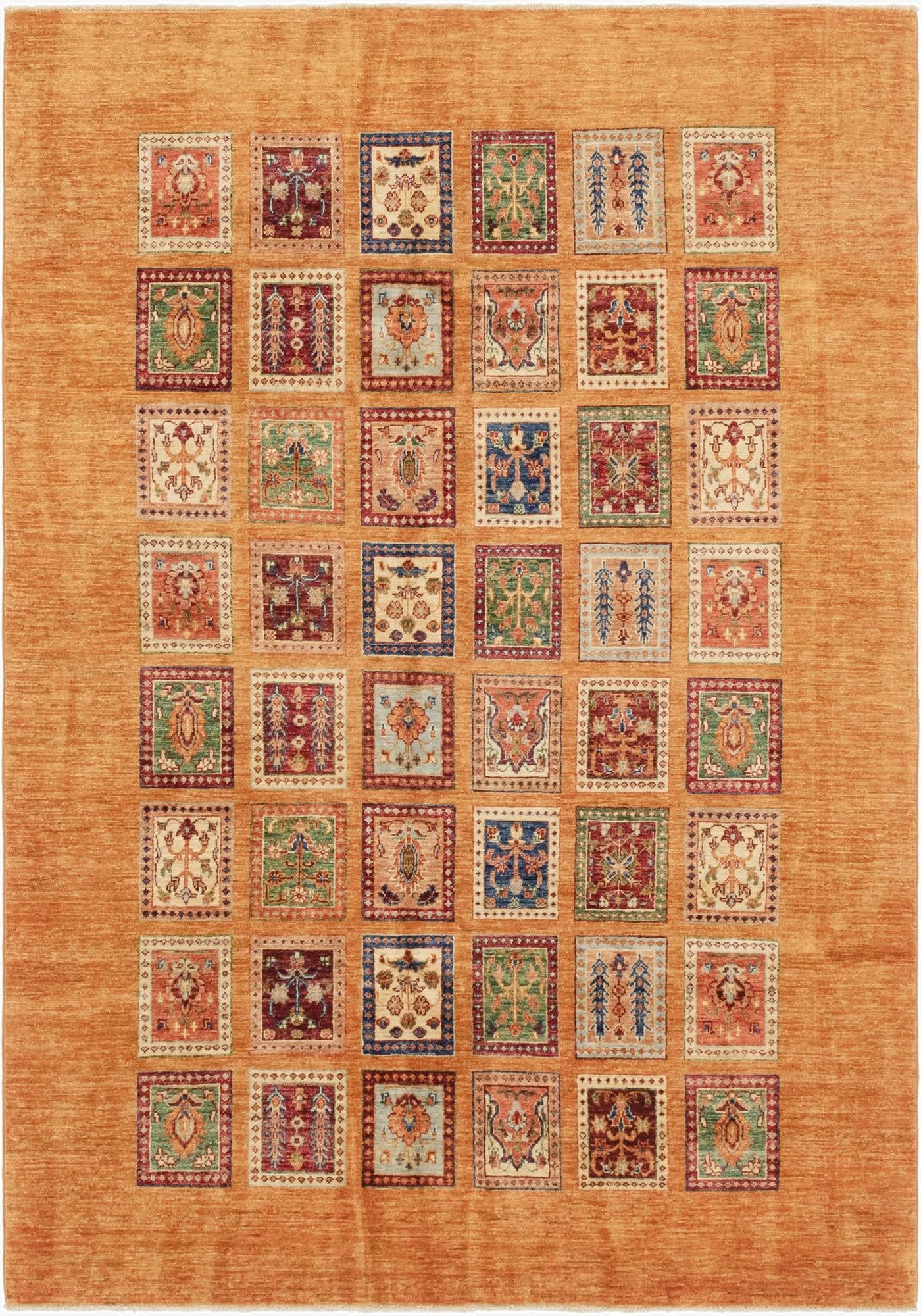  5' 9 x 8' 2  Hand Knotted Ariana Ziegler Rug