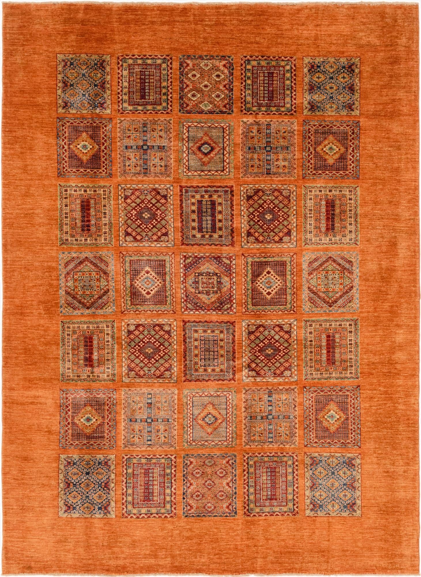  6' 9 x 9' 2  Hand Knotted Ariana Ziegler Rug