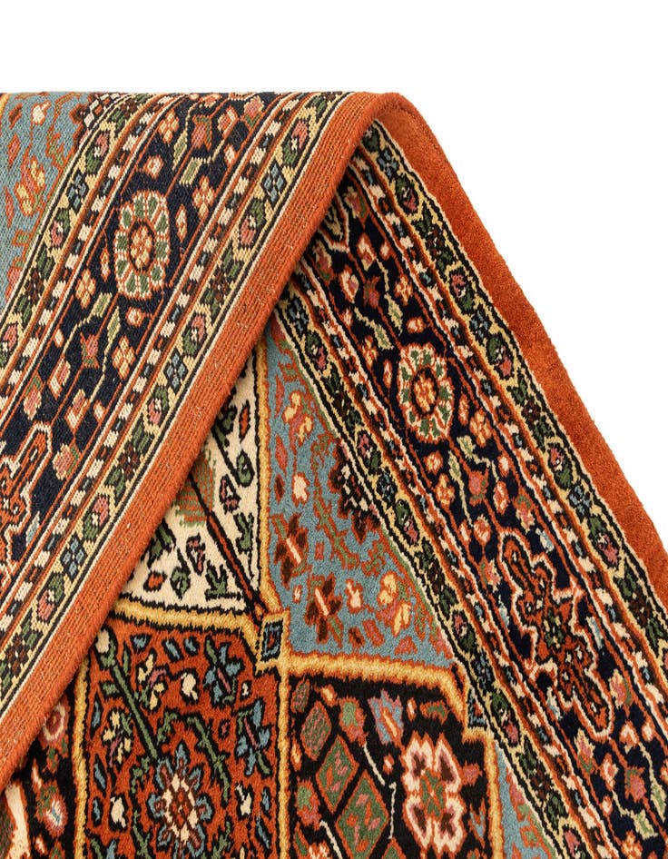 Detail image of  5' x 9' 4  Hand Knotted Bakhtiar Wool Rug