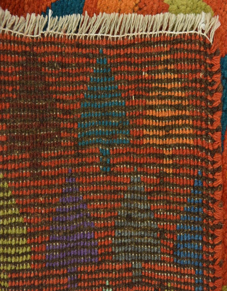 Detail image of  3' 6 x 4' 10  Hand Knotted Balouch Rug