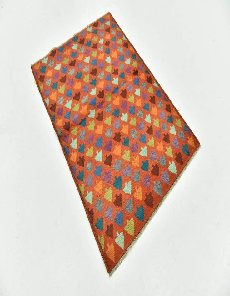 Detail image of  3' 6 x 4' 10  Hand Knotted Balouch Rug