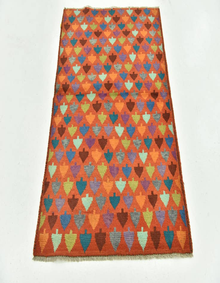 Detail image of  3' 6 x 4' 10  Hand Knotted Balouch Rug