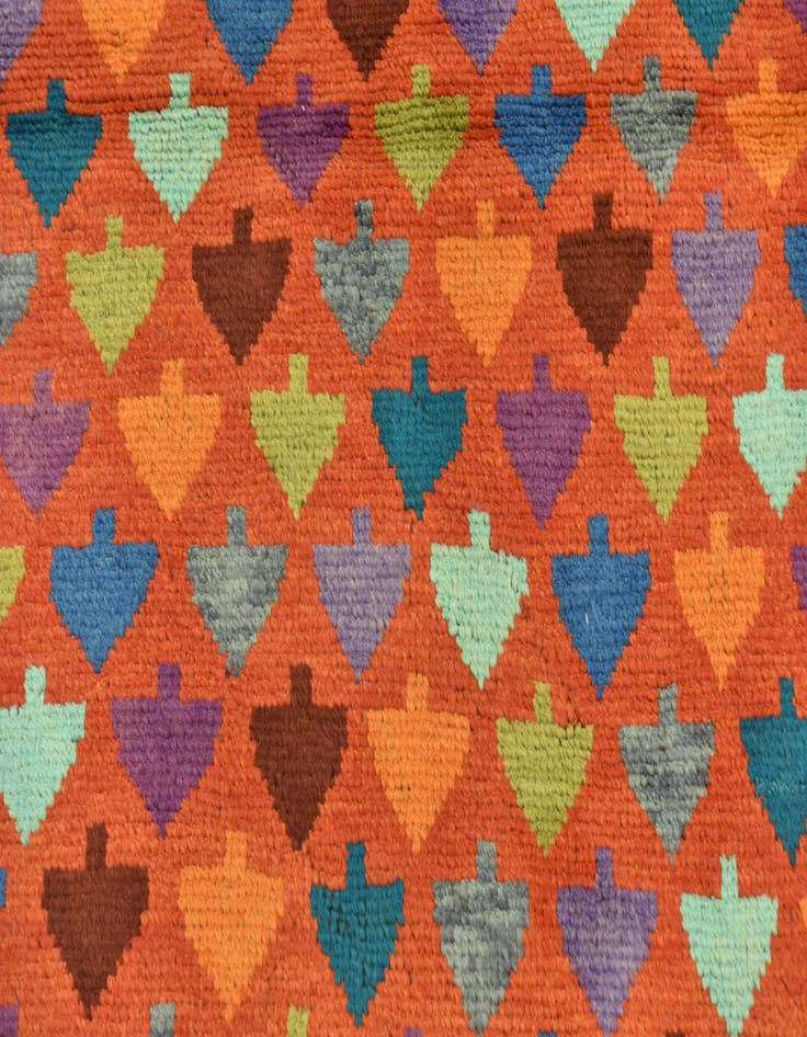 Detail image of  3' 6 x 4' 10  Hand Knotted Balouch Rug