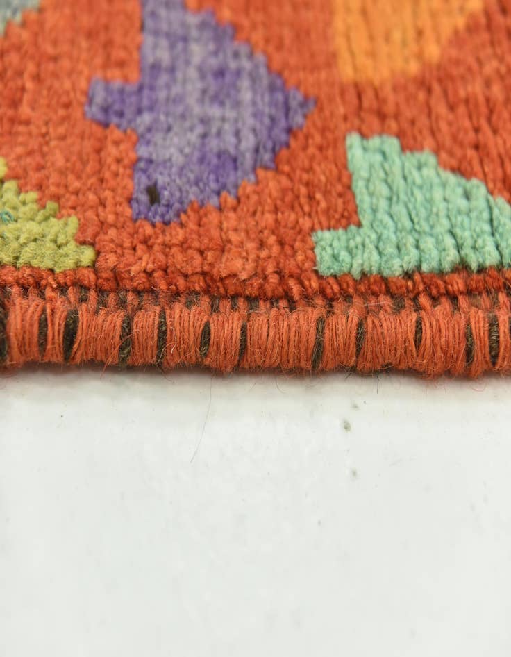 Detail image of  3' 6 x 4' 10  Hand Knotted Balouch Rug