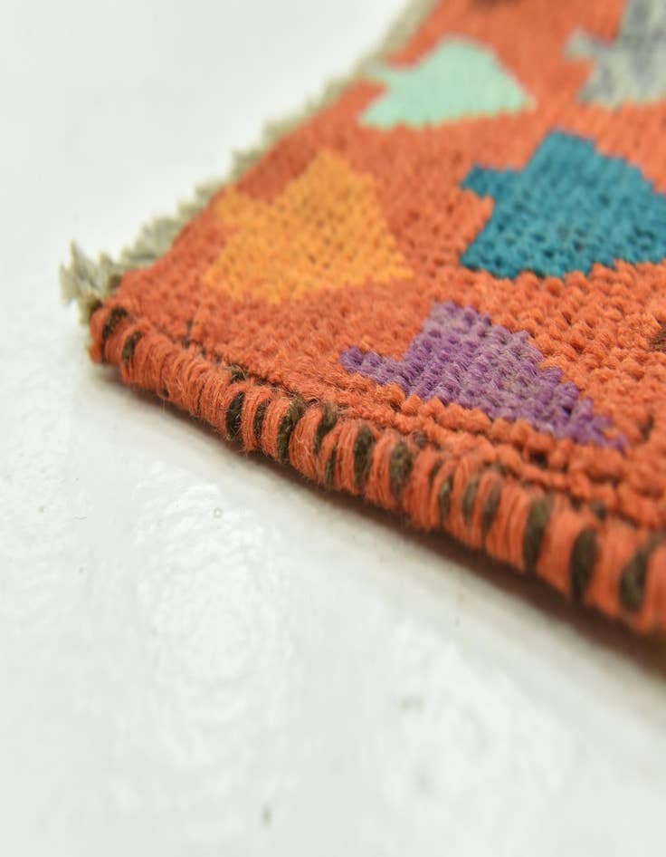 Detail image of  3' 6 x 4' 10  Hand Knotted Balouch Rug