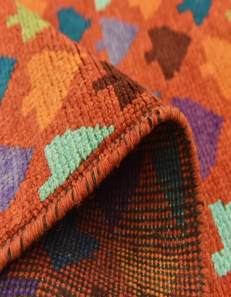 Detail image of  3' 6 x 4' 10  Hand Knotted Balouch Rug