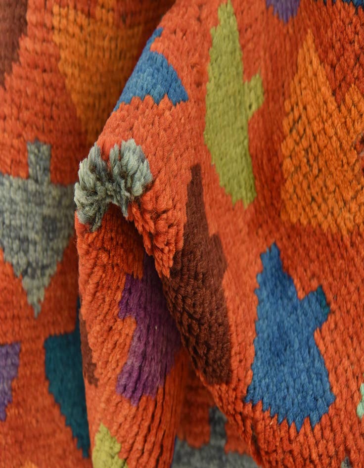 Detail image of  3' 6 x 4' 10  Hand Knotted Balouch Rug